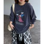 ショッピングレトロ ニット セーター DisneyFantasia/裏毛スウェット レディース