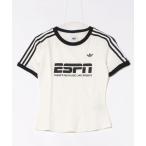 tシャツ adidas アディダス W COTTON CALI TEE WITH SPONSOR ショートスリーブ KD1379 OFFWHITE