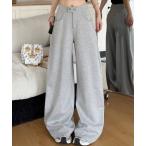  тренировочный брюки джерси WEGO/[26SS новый продукт ] barrel нога тренировочный брюки женский 