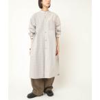 ワンピース D1686 オーガニックコットンシャツワンピース