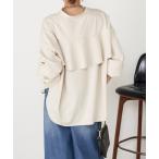 ブラウス シャツ 「後ろ姿で魅せる」バックラッフルシャツ レディース