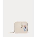 財布 Polo ベア レザー コンパクト ウォレット レディース