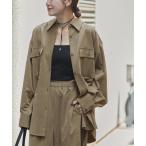 ショッピング古着 「JOURNAL STANDARD」 長袖シャツ FREE カーキ レディース