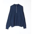 [EMMA CLOTHES] длинный рукав вязаный M темно-синий мужской 