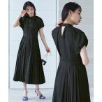 「RUIRUE BOUTIQUE」 半袖ワンピース 3L ブラック レディース