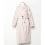 [DISCOAT] пальто с отложным воротником M белый женский 