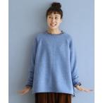 「soulberry」 長袖ニット M ブルー レディース