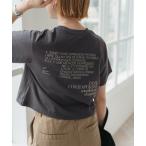 「Spick & Span」 半袖Tシャツ FREE チャコールグレー レディース