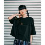 「niko and...」 半袖カットソー MEDIUM ブラック レディース