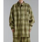 ショッピングswim 「.ENDRECHERI.」 長袖シャツ L グリーン メンズ