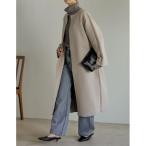 [Re:EDIT] no color пальто MEDIUM слоновая кость женский 