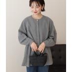 ブラウス シャツ サッカーティアードブラウス レディース