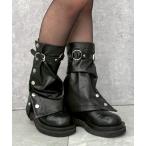  гетры WEGO/ боковой кнопка PU нога покрытие женский 