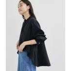 ブラウス シャツ ビンテージライクツイルフリル2WAYヘムブラウス/セットアップ対応 レディース