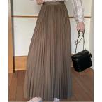 ショッピングロングスカート スカート プリーツロングスカート