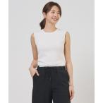 タンクトップ ノースリーブ FINE COTTON SLEEVELESS タンクトップ レディース