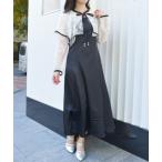 ショッピングケープ ワンピース レースケープキャミドレス