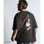 ショッピングマウス tシャツ 「WEB限定アイテム」「Mickey Mouse」T-SHIRT ”ROCK”：「ミッキーマウス」 ロックTシャツ メンズ