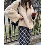  мутоновое пальто боа пальто [.... боа ] флис Like Short жакет | бежевый | легкий теплый внешний женский 