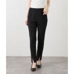 パンツ 「洗える」裏起毛フロントスリットレギンス レディース