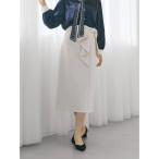 スカート リボンデザインタイトスカート