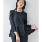 ショッピングUV ブラウス シャツ 「洗える／UVケア／SETUP可」こなれペプラムブラウス レディース