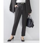 ショッピングUV パンツ 「洗える／UVケア／SETUP可」こなれテーパードパンツ レディース