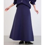 スカート BARNYARDSTORM / ニットフレアスカート 「セットアップ対応」「WEB限定」