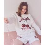 パジャマ ルームウェア 「ONLINE限定カラーあり」ベビモコチェリージャガードショートパンツ レディース