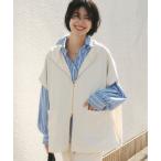 ベスト ジレ サマ見えリラクシーフードジレ/655836 レディース
