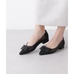 ショッピングドット パンプス ドットフロッキーリボンパンプス