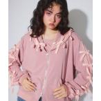 ブルゾン アウター FULL OF RIBBON SAILOR JERSEY ブルゾン レディース メンズ