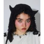 ニット帽 ニットキャップ DEVIL LACE ボンネット レディース メンズ