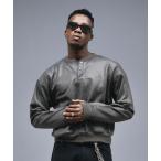 トレーナー スウェット Coated Metal Henry neck Sweat / コーテッドメタルヘンリーネックスウェット メンズ
