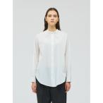ブラウス シャツ mizuiro ind リボンタイロングシャツ レディース