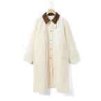 コート アウター MidiUmi パッドハンティングロングコート レディース