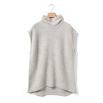 ショッピングジレ ベスト ジレ MidiUmi パイルボアハイネックベスト レディース