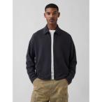 ショッピングGAP コート ジャケット ヴィンテージソフト フレンチテリー オーバーサイズジャケット メンズ レディース