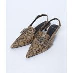 パンプス ベルトデザインポインテッドミュール/638820