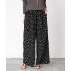 ショッピングDays 「VERMEIL par iena」 イージーパンツ「fantastic days コラボ」 40 ブラック レディース