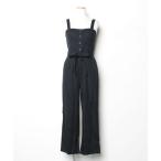 ショッピングAbercrombie 「Abercrombie&Fitch」 オールインワン S ブラック レディース