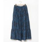 「JOURNAL STANDARD」 ロングスカート - ブルー レディース