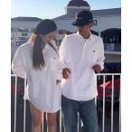 「GAP」 長袖シャツ L ホワイト メンズ