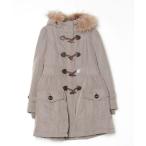 「BURBERRY BLUE LABEL」 ダッフルコート 38 ベージュ レディース