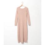 「Louere」 ニットワンピース SMALL ベージュ レディース
