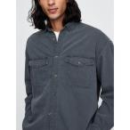 「GAP」 長袖シャツ M ブルー メンズ