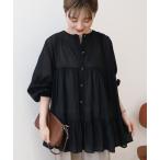 [AMERICAN HOLIC] длинный рукав туника M черный женский 