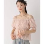 「Heather」 半袖ブラウス FREE ピンク レディース