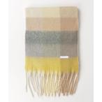 [BONLECILL] в клетку палантин - бежевый женский 