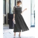 「niana」 半袖ワンピース M ブラック レディース